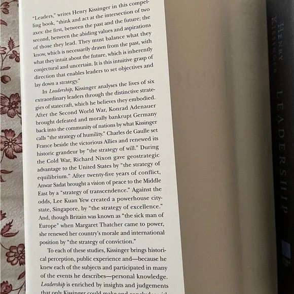 Leadership Henry Kissinger - Picture 4 of 7